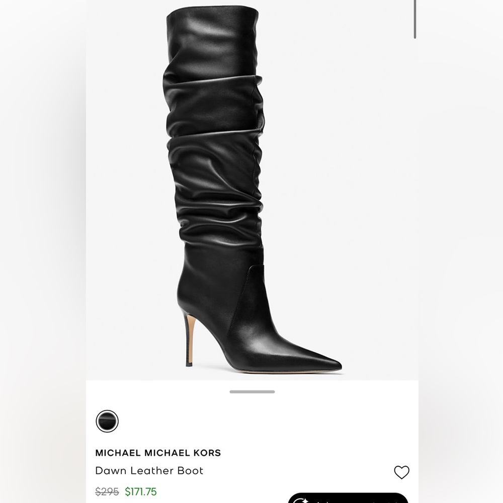 *NWT MICHAEL KORS Dawn Leather Boot